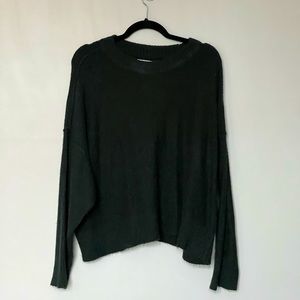 Cropped Forest Green sweater